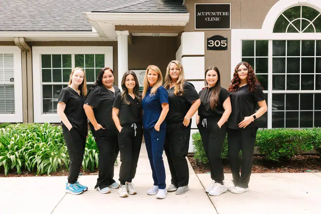 Health Pointe Jacksonville acupuncture and wellness team at their clinic